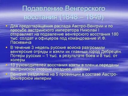 Подавление венгерской