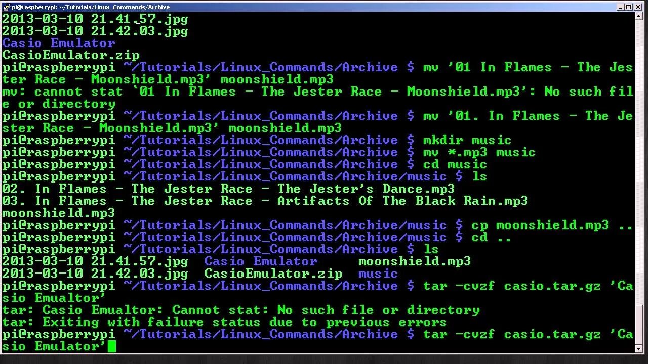 Nano no such file or directory