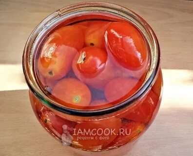 Рецепт помидоров в покупном томатном соке
