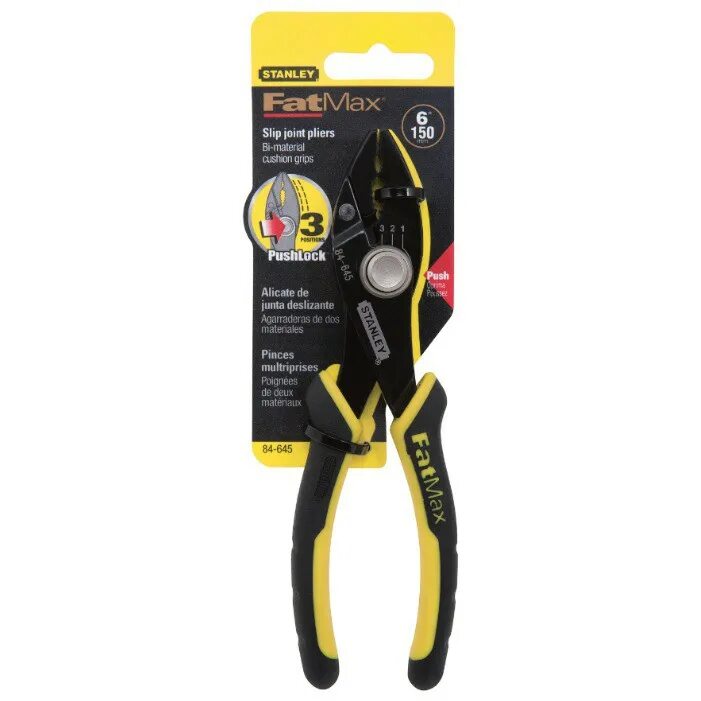 Пассатижи stanley fatmax. Stanley fatmax 84-645 150. клещи stanley fatmax 84-645 150 мм. stanley плоскогубцы fatmax xl slip joint 150 мм. fatmax stanley 84.