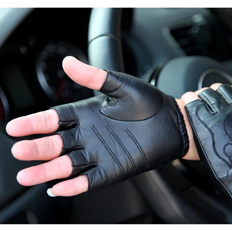 Перчатки автомобильные мужские. OMP перчатки кожаные с пальцами. Leather Gloves item w008. Перчатки водителя. Перчатки для вождения автомобиля.