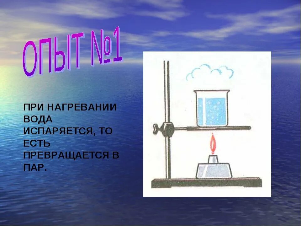 Опыт с нагреванием воды. При нагревании вода испаряется. Опыт испарение воды для дошкольников. Превращение воды в пар. Саша нагревал воду