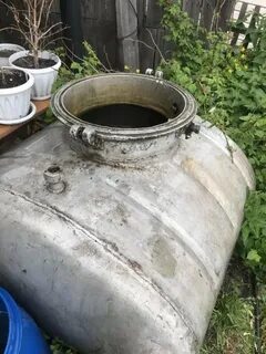 Бочку алюминиевую