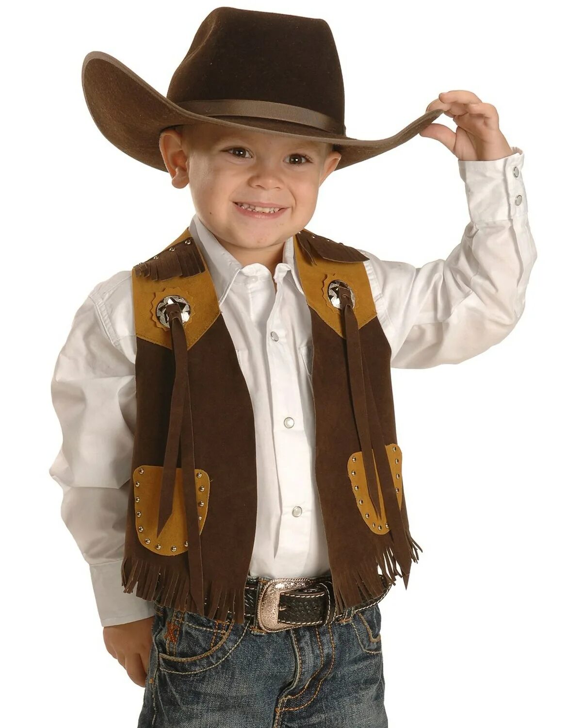 Костюм ковбоя. “Cowboy Kid” Шериф. Жилет ковбоя. Ковбойская одежда для мальчиков. Детский костюм "ковбой".