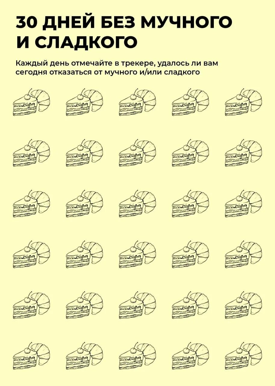 Чек лист без сахара и мучного. 30 Дней без сладкого и мучного чек лист. Таблица ЧЕЛЛЕНДЖ на 30 дней без сахара. Трекер 30 дней без сладкого и мучного.