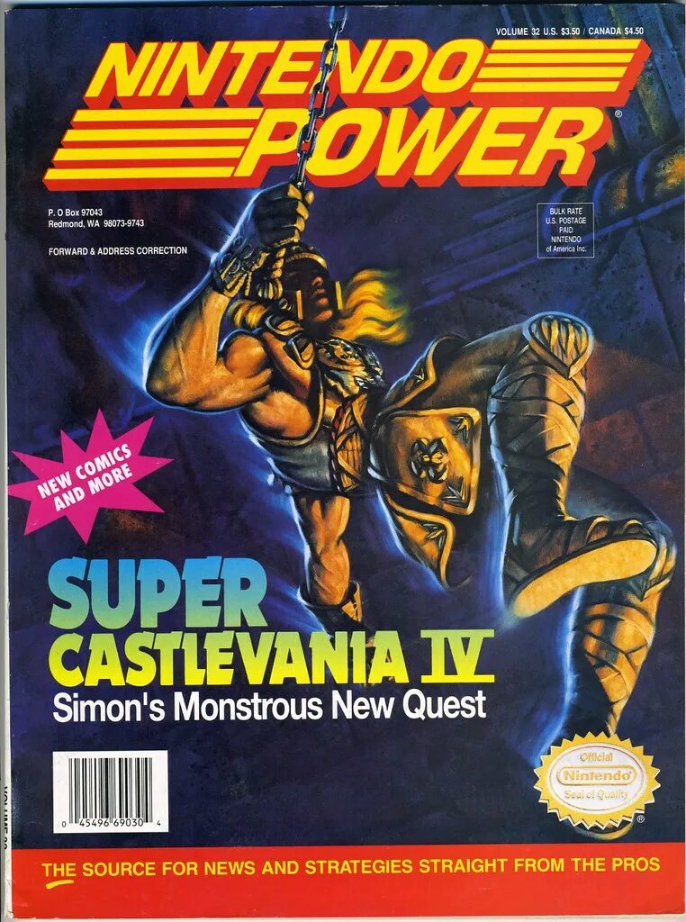 Nintendo Power журнал. Супер кастельвания 4 Нинтендо обложка. Nintendo Power scan. Супер Нинтендо журнал.