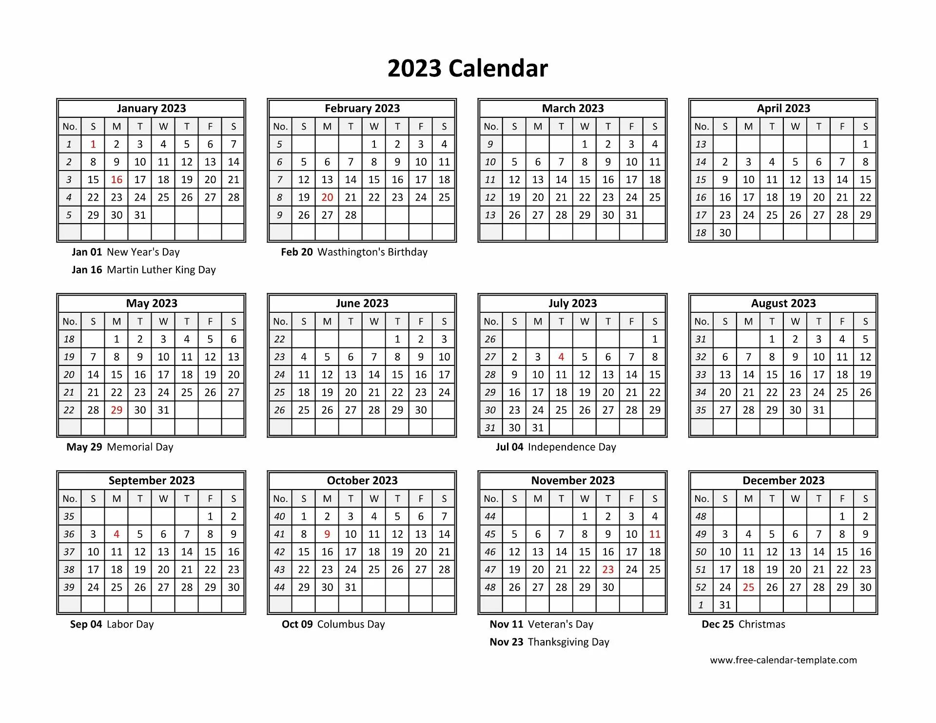 Производственный календарь на 2023 год. Printable yearly Calendar. Calendar Template 2023. Календарь 2024.