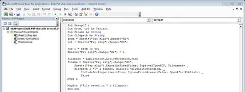 Vba pdf