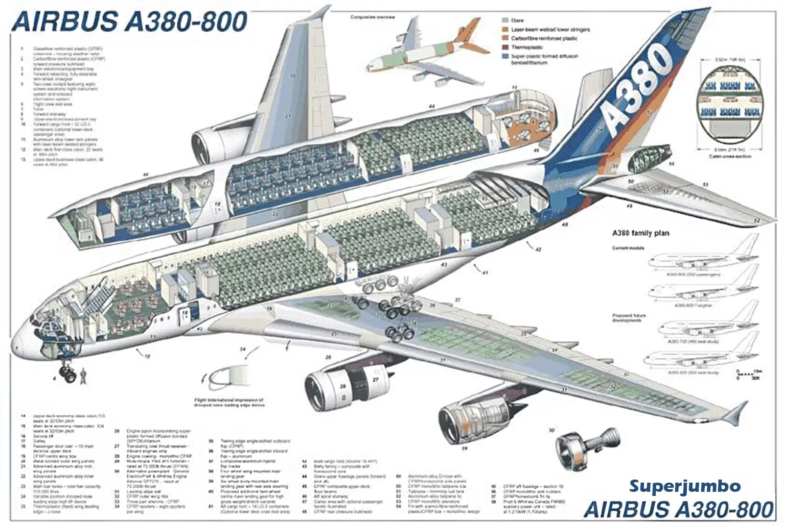 Airbus 380 800 emirates схема салона Экспо еще ближе
