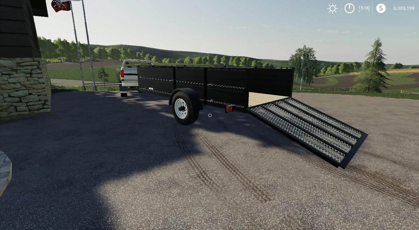 Полуприцеп it Runner FS 19. FS 19 Mods низкорамные прицепы. Fs19 мод фуражный прицеп. Тачка для FS 19.