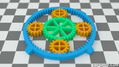 Движущийся механизм