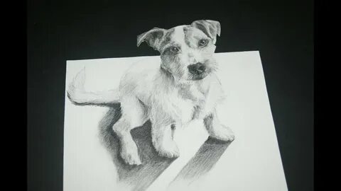 Объемный рисунок животного
