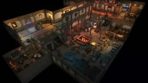 Down rooms