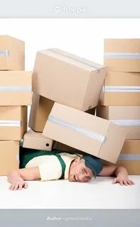 Falling boxes