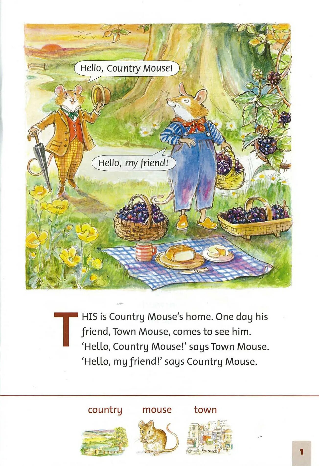 The town mouse and the country mouse текст. Country mouse town mouse спотлайт 2. Сказка the town mouse and the country mouse. Hello town игра. Городская и деревенская мышь на английском.