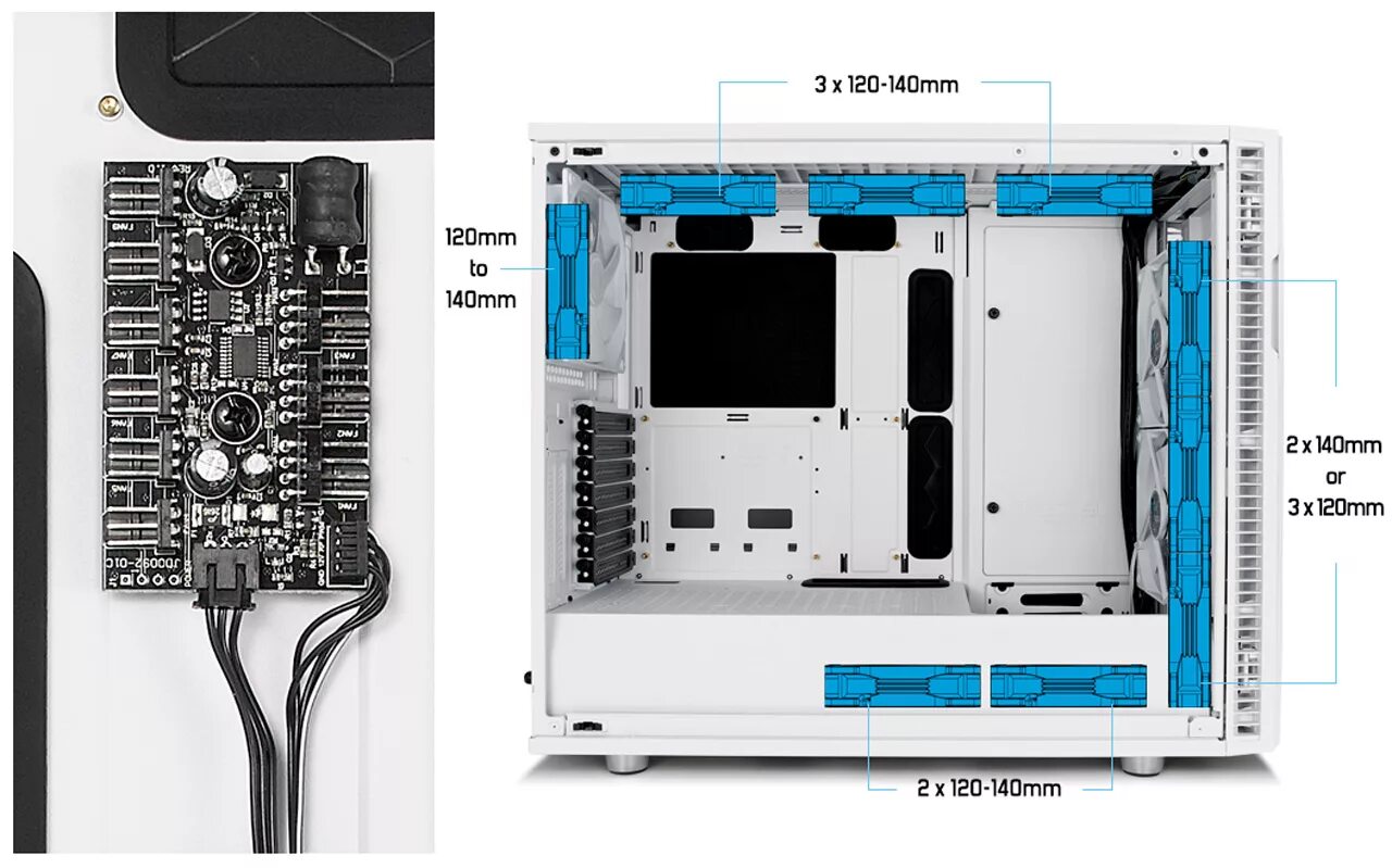 Fractal design air. Fractal design define r6 fan hub. fractal design define r6 atx блок. fractal design nexus+ 2 fan hub. корпус fractal design pop air [fd-c-poa1a-02].