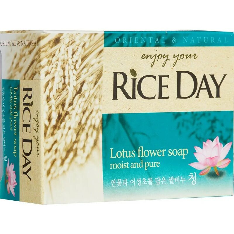 Rice day. Туалетное мыло "Rice Day" с лотосом, 100 г. Lion Rice Day мыло туалетное. Lion Riceday Soap (Cheong) 100g мыло туалетное с экстрактом лотоса. Мыло туалетное CJ Lion Rice Day с экстрактом лотоса 100 гр.