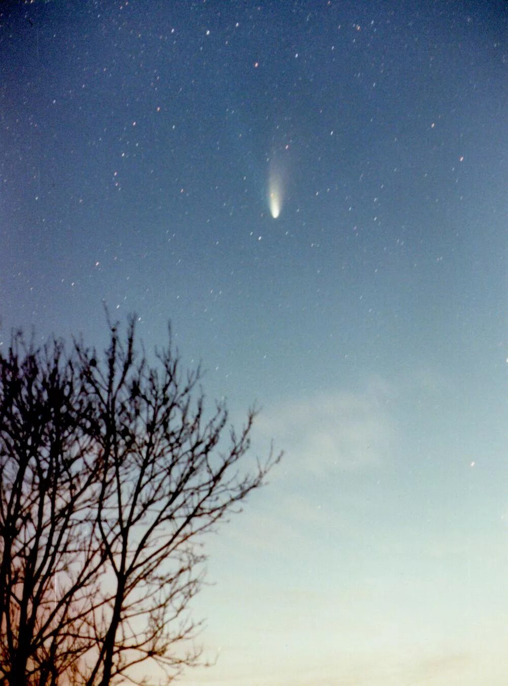 Hale-Bopp Comet 1997 Space painting, Galaxy pictures, Astronomy