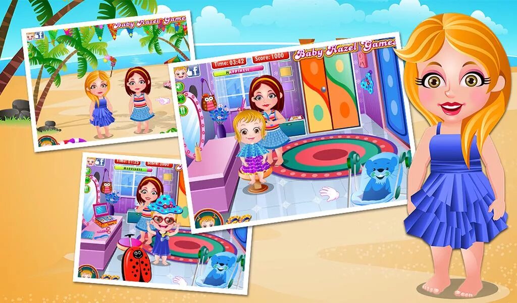 Baby hazel beach party. Хейзел. Baby hazel beach party. Игры для девочек малышка хейзел. Baby hazel bed time.