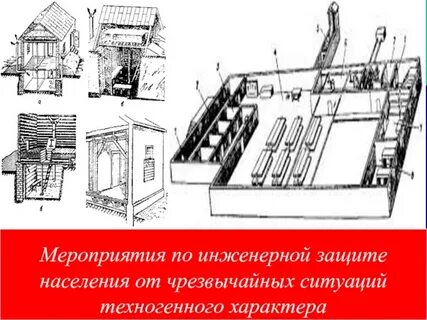 Мероприятия по инженерной защите населения от чс