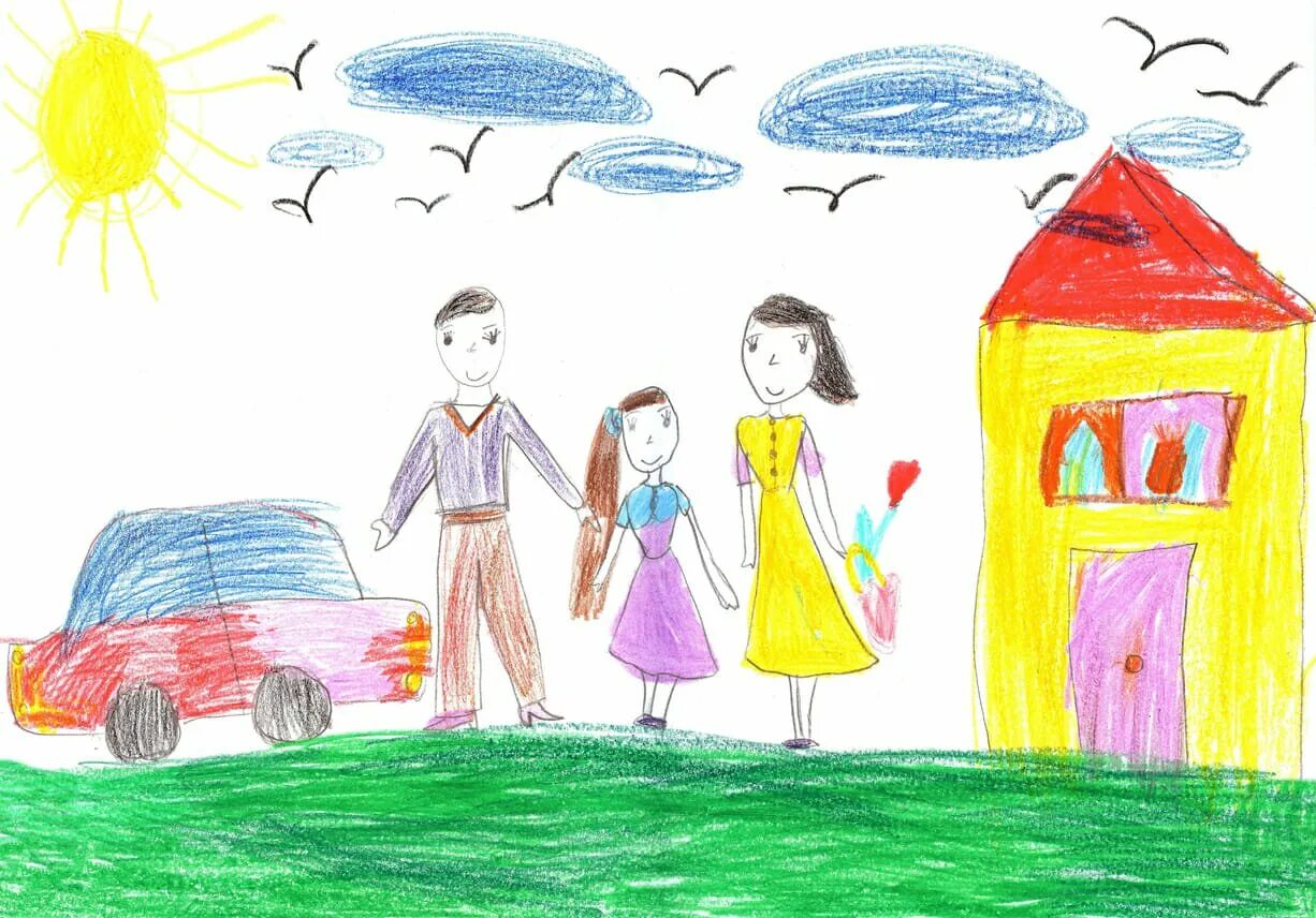 Проект будущее семьи. Рисунок семьи детский. Рисунок на тему счастливая семья. Рисование моя семья. Рисунок на тему моя семья.