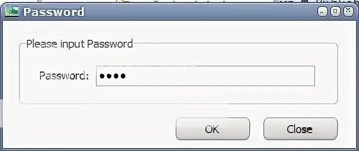 Begin password