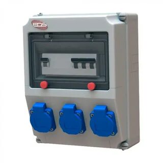 Щит с розетками ip54