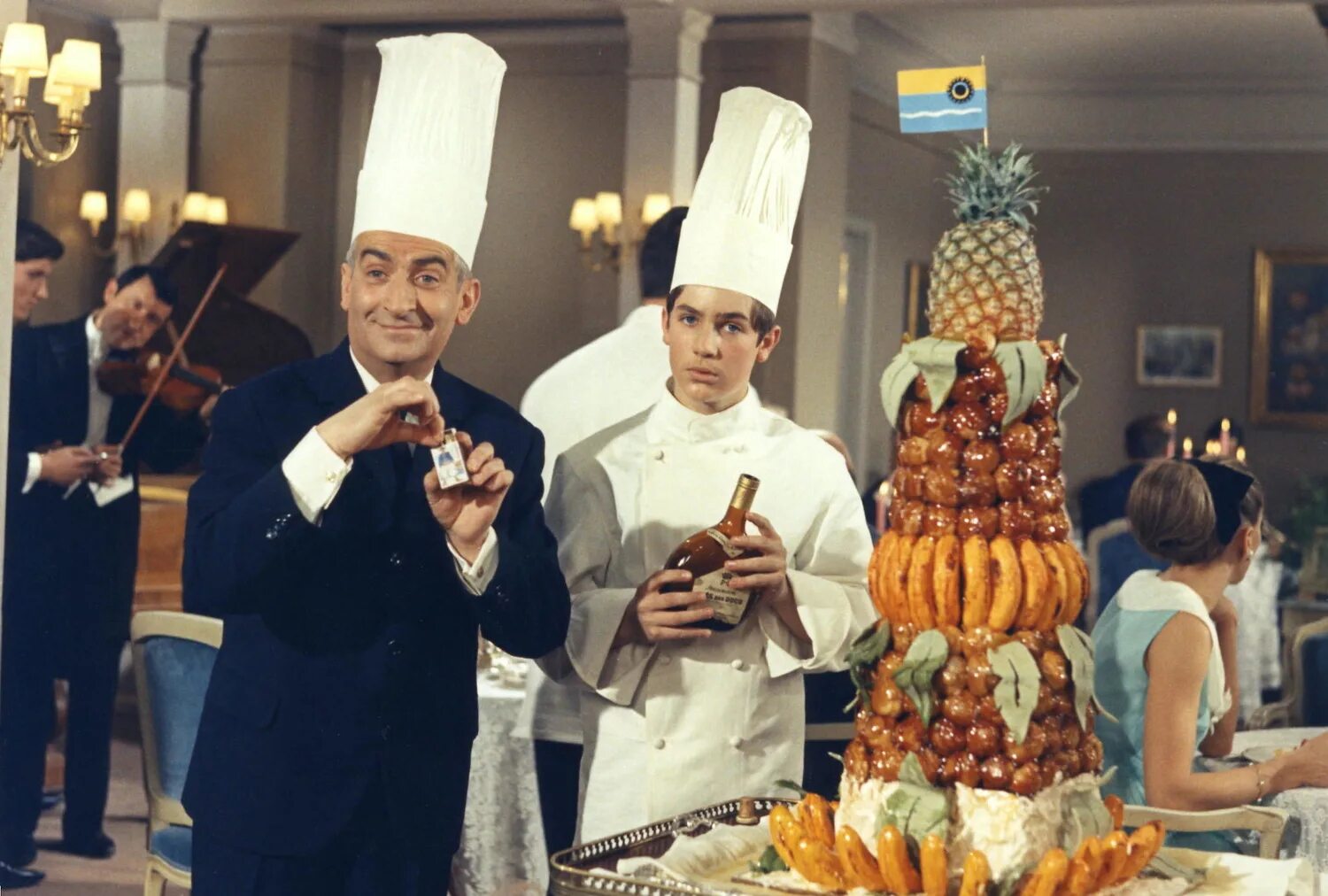 Ресторан господина Септима (1966). Луи де Фюнес ресторан господина Септима. Ресторан господина Септима. Обманул в ресторане