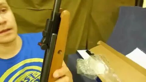 Видео пневматической винтовке