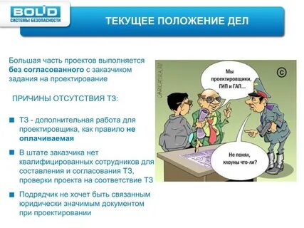 Текущим положением дел