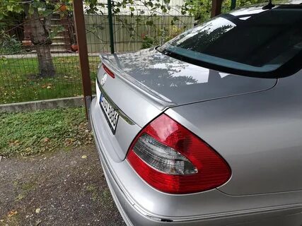 Спойлер на мерседес