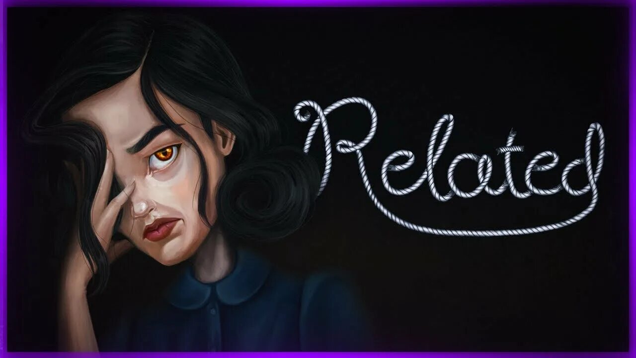 Related игра арты. Related игра 2. Игра про голубоволосую девочку. Дедли дойзен. Related игра 2.