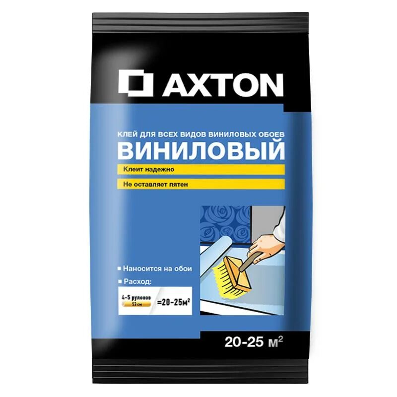 Клей для обоев axton. Клей для виниловых обоев Axton 25 м². Клей Акстон для виниловых обоев. Axton клей Флизелиновый. Клей для флизелиновых обоев Axton 80 м.