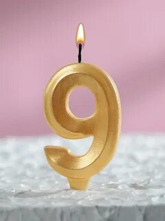 Свечи цифры для торта