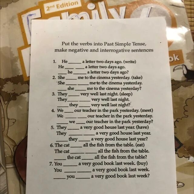 Complete the sentences 1 yesterday. Put the verbs into the past simple. Put the verbs in Brackets into the past simple Tense ответы. Put the verbs into past into past simple. Put the sentences into past Tense.