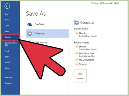 How To Edit Pdfs In Microsoft Office 6 Steps With Pictures.