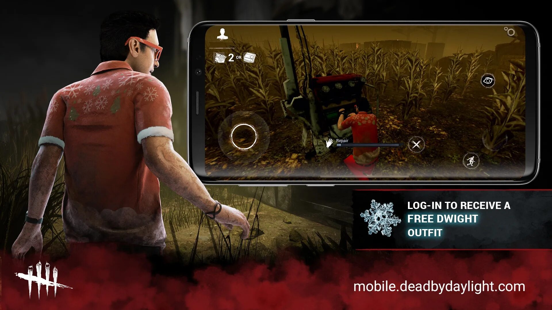 Купить золотые клетки dead. Деад бай дейлайт мобайл. Предрегистрация Dead by Daylight mobile.