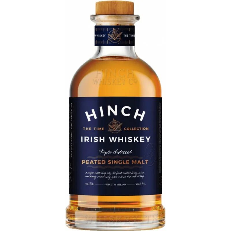 Виски Hinch Irish small batch Blended Bourbon Cask. Виски Sherry Cask. Виски Hinch Sherry Cask finish 10 years, Хинч Шерри Каск финиш 10 лет, 0.7 л. Виски Хинч Питед сингл Молт.