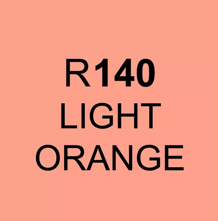 140 Light Orange.