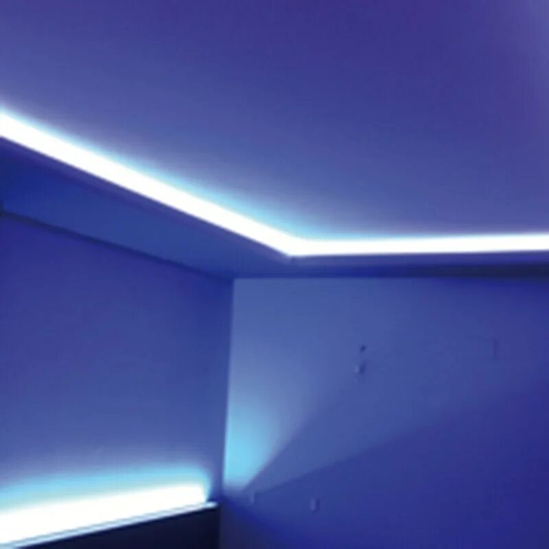 Light on led. Led light line.