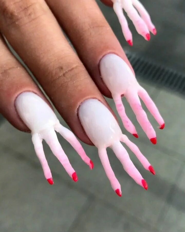 Manicure Sculptures" Are the Most Extreme Nail Art Yet Sculptured nails, Cool na
