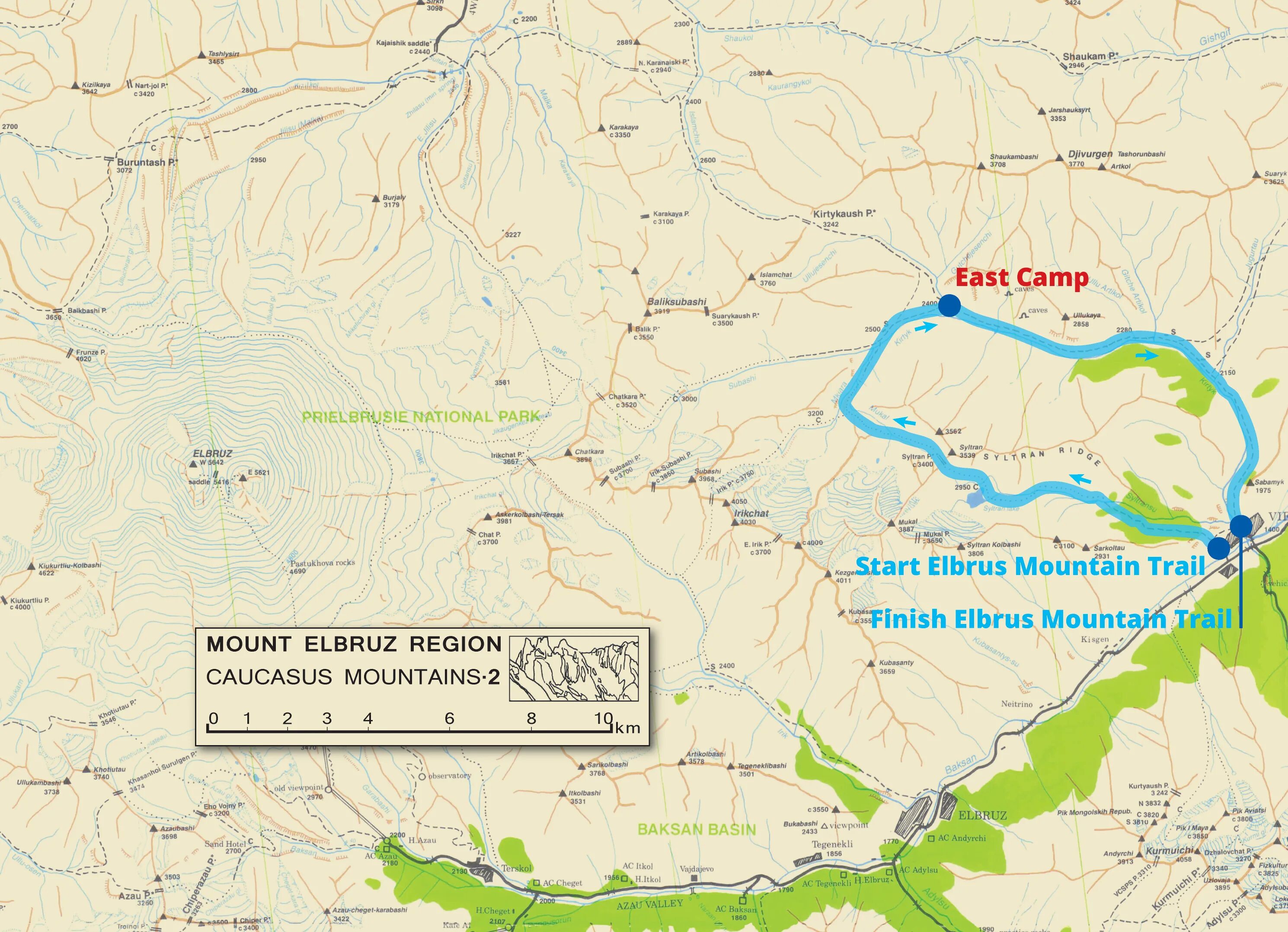 Где находится гора эльбрус на карте россии. Архыз Домбай Эльбрус на карте. Архыз и Эльбрус на карте. Национальный парк Приэльбрусье карта. Приэльбрусье карта схема.