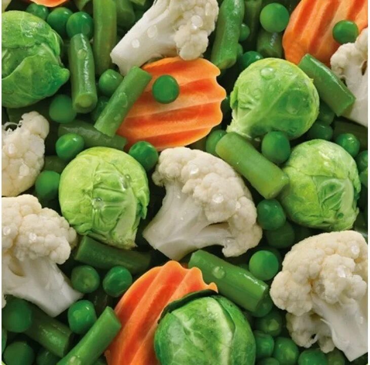 Весенняя смесь заморож. 1*10. Элика брокколи. Замороженные овощи. Весенние овощи замороженные.