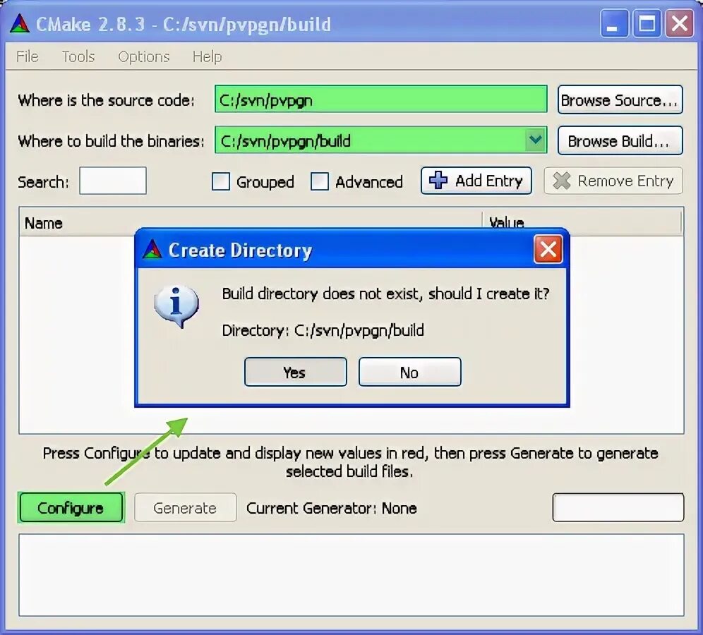 Cmake variables