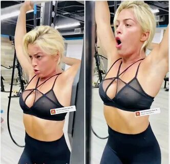 Slideshow mandy rose nipple slip.