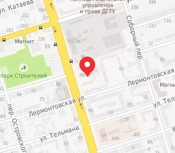 Буденновский ростов на дону на карте