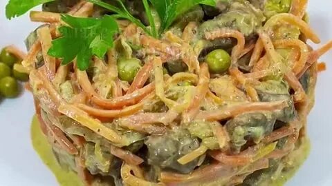 Печень огурец лук морковь