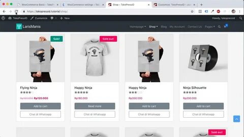 Woocommerce before