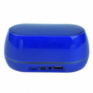Bluetooth колонка синяя