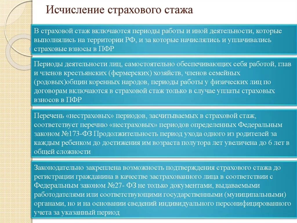 Порядок исчисления и подсчета страхового стажа. Порядок исчисления и подтверждения страхового стажа. Порядок подсчета общего страхового стажа.. Периоды исчисления страхового стажа. Страховой стаж периоды трудовой деятельности